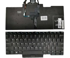 Klaviatūra DELL Latitude: E5450, E5470, E5480 su apšvietimu ir „trackpoint“