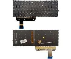 Klaviatūra - HP EliteBook 845 G7 Apšviesta Trackpoint JAV Juoda