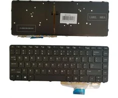 Klaviatūra HP: EliteBook Folio 1040 G3, 844423-001 su apšvietimu