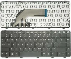 Klaviatūra HP ProBook 430 G2, 440 G0, 440 G1, 440 G2, 445 G2, 630 G2, 640 G1, 645 G1.su rėmeliu