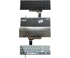 Klaviatūra - HP Victus 16 Series Atsarginė klaviatūra su Apšvietimu Juoda