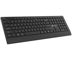 Klaviatūra ir Pelė - Natec Stingray 2 Bevielė QWERTY Klaviatūra, 9 Mygtukų Pelė, Juoda