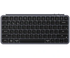Klaviatūra - Keychron B1 Pro 75% Žemas Profilis Belaidis USB, Bluetooth, RF Kosminis Pilkas