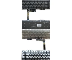 Klaviatūra - Lenovo Thinkbook 16 G6 Apšviesta US Juoda/Pilka