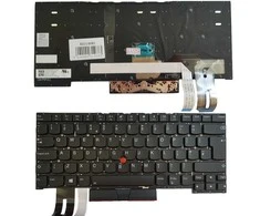 Klaviatūra Lenovo ThinkPad T490s, T495s, UK, su pašvietimu