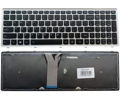 Klaviatūra - Lenovo Z510 nešiojamojo kompiuterio klaviatūra su apšvietimu, juoda