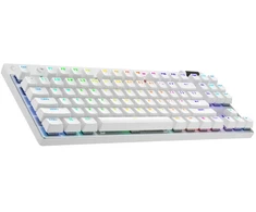 Klaviatūra - Logitech G Pro X TKL Bevielė Žaidimų Klaviatūra, 50 Valandų Baterijos Gyvavimo Trukmė, Balta