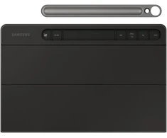 Klaviatūros Dėklas - Samsung DX720UB Plonas Knygelės Tipo Dėklas Su Klaviatūra, Skirtas Galaxy Tab S9/S9 FE/S10 FE/S10 Lite, Juoda