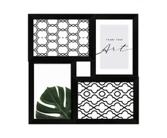Knor Spzoo Nuotraukų Rėmelis - KNOR 4x10x15 Plexi 28.3x28.3cm Juodas Matinis