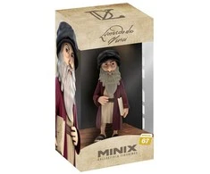 Kolekcinė Figūrėlė - MINIX Leonardo Da Vinci 12 cm PVC