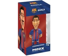 Kolekcinė Figūrėlė - MINIX FC Barcelona Robert Lewandowski 12 cm