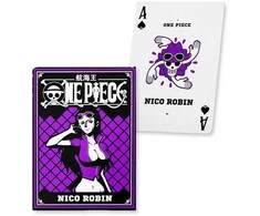 Kolekcinė Kortelė - One Piece Nico Robin 52 Pokerio Kortelės + 2 Džokeriai
