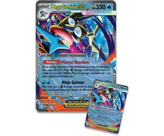 Kolekcinio kortų žaidimo papildymo pakelis - Pokémon Mega Greninja ex Premium Collection Set