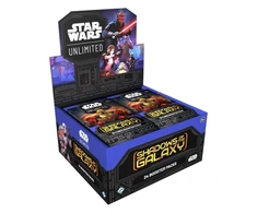 Kolekcinio kortų žaidimo papildymo pakelis - Fantasy Flight Games Star Wars Unlimited Shadows Of The Galaxy 24 pakelių dėžė