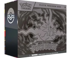 Kolekcinio kortų žaidimo rinkinys - Pokémon Mega Evolution Pitch Juodas Elite Trainer Box