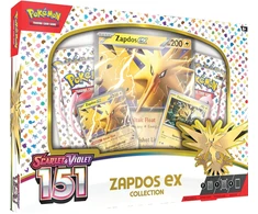Kolekcinis kortų žaidimas - Pokémon Scarlet &amp; Violet—151 Zapdos ex Box Set