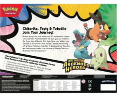 The Pokemon Company Kolekcinis kortų žaidimo rinkinys - Pokémon Mega Evolution Ascended Heroes Deluxe Pin Collection With 3 Promo Cards And 5 Booster Packs - Multi-color