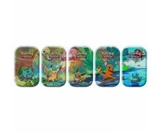 Kolekcionuojama kortelė - Pokémon TCG Kanto Friends Mini Tin (The Pokémon Company, Random Cards)