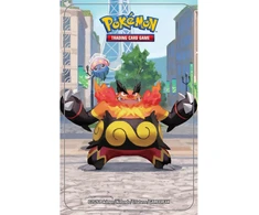 Kolekcionuojamos Kortelės - Pokémon TCG Lumiose City Mini Tin Emboar, 2 Booster Packs, Sticker Sheet, Kodo kortelė