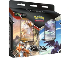 Kolekcionuojamos Kortelės - Pokémon TCG: V Battle Deck Lycanroc Vs. Corviknight 2 Decks
