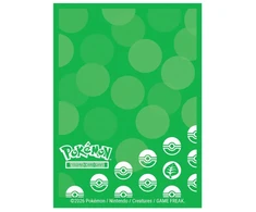 Kolekcionuojami Kortelių Aplankai - Ultra PRO Energy Grass Type 65 Count Protective Card Sleeves Žalias