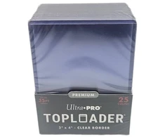 Ultra PRO Premium skaidrūs toploader kortų laikikliai 35pt, 25 vnt.