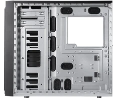 Kompiuterio Korpusas - Chieftec BW-01B-OP Midi Tower For ATX/Mini-ITX, 7 Išplėtimo Lizdai, Juodas