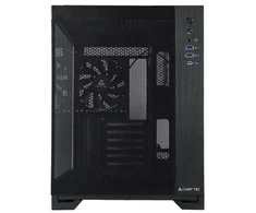 Kompiuterio Korpusas - Chieftec GM-30B-M-OP, ATX/micro ATX, Grūdintas Stiklas, Juodas