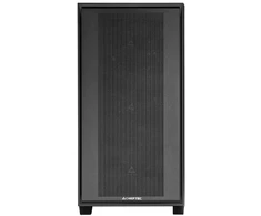 Kompiuterio Korpusas - Chieftec GS-03B-BLK-OP Midi Tower, Grūdintas Stiklas, 3.5" Skylės, Juodas