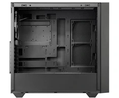Kompiuterio Korpusas - Chieftec GS-03B-BLK-OP Midi Tower, Grūdintas Stiklas, 3.5" Skylės, Juodas