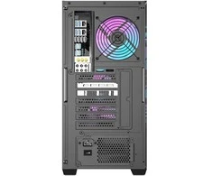 Darkflash DS900WS computer case (juodas) + 4 fans