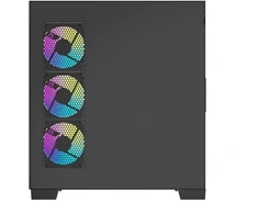 Kompiuterio Korpusas - DarkFlash K430 | ATX | 6 Ventiliatoriai | USB-C | Juodas