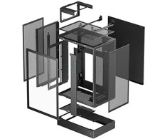 DeepCool CH170 PLUS Tower Juodas