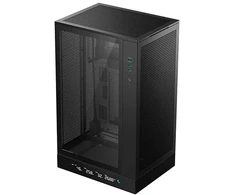 Kompiuterio Korpusas - DeepCool CH270 Micro ATX Mini-ITX Temperuotas Stiklas USB Type-C Juodas