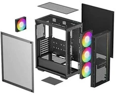 Kompiuterio korpusas Deepcool MATREXX 55 Mesh V4 C