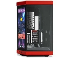 Hyte Y70 Midi Tower Touch Infinite - juoda / raudona