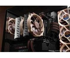 Noctua NF-A14X25R G2 PWM SX2-PP kompiuterio aušinimo sistema Kompiuterio dėklas Ventiliatorius 14 cm