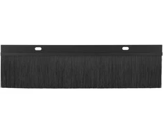 LANBERG AK-1102-B cable entry brush panel 19 juodas
