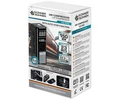 Konner &amp; Sohnen Belaidis Kompresorius - KÖNNER&amp;SÖHNEN KS P20 3-in-1 Juodas