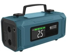 KÖNNER&amp;SÖHNEN Automobilio akumuliatoriaus paleidėjas (booster) / Išorinė baterija (powerbank)/ Kompresorius 2000A, 14,8Ah, KS JSP-2000