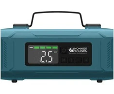 KÖNNER&amp;SÖHNEN Automobilio akumuliatoriaus paleidėjas (booster) / Išorinė baterija (powerbank)/ Kompresorius 2000A, 14,8Ah, KS JSP-2000