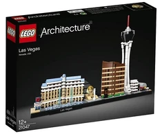 Konstravimo rinkinys - LEGO 21047 Architecture Las Vegas 501 Pieces Model Building Set, Multicolor