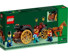 Konstravimo Rinkinys - LEGO Wintertime Carriage Ride, 153 Dalys, 3 Minifigūrėlės 40603