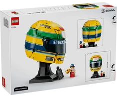 Konstravimo rinkinys - LEGO Editions 43024 Ayrton Senna Helmet, 931 detalė, ekspozicinis modelis, 190 × 130 × 130 mm, 1 minifigūrėlė