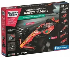 Clementoni mokslinė pramoga – mechanikos laboratorija: lenktyninis automobilis
