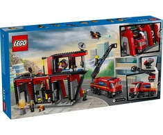 Konstruktorius - LEGO City 60414 Gaisrinė su gaisriniu automobiliu
