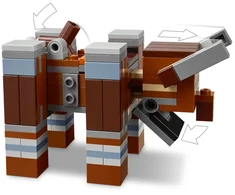 Konstruktorius - LEGO MINECRAFT 21278 Plėšikų Iškyla 665 Elementai 4 Mini Figūrėlės