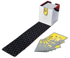 Kortelių dėžutė - Ultra PRO Poké Ball Alcove Flip Box 100 kortelių Matinė Juoda