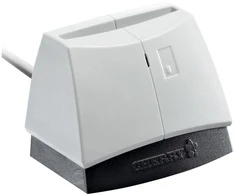 Kortelių Skaitytuvas - Cherry SmartTerminal ST-1144 USB 2.0 SmartCard Reader Juodas