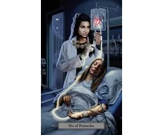 Kortų Rinkinys - Llewellyn Vampyrų Tarot 78 Kortos 240 Puslapių Knyga